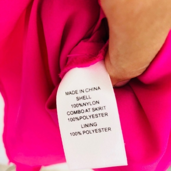 🎂NWT CeCe by Cynthia Steffe - Fuchsia “November” Lace Dress - 10P - Picture 5 of 5